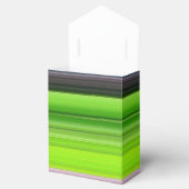 Abstracte #1: Limoen en grijs Bedankdoosjes (Geopend)