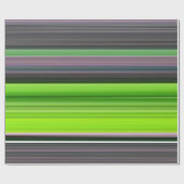 Abstracte #1: Limoen en grijs Cadeaupapier (Vlak)
