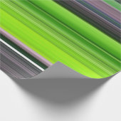 Abstracte #1: Limoen en grijs Cadeaupapier (Hoek)