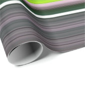 Abstracte #1: Limoen en grijs Cadeaupapier (Rol Hoek)