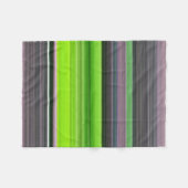 Abstracte #1: Limoen en grijs Fleece Deken (Voorkant (Horizontaal))