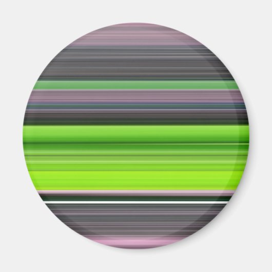 Abstracte #1: Limoen en grijs Magneet (Voorkant)