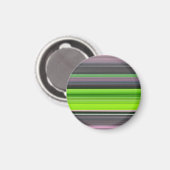 Abstracte #1: Limoen en grijs Magneet (Voorkant / Achterkant)