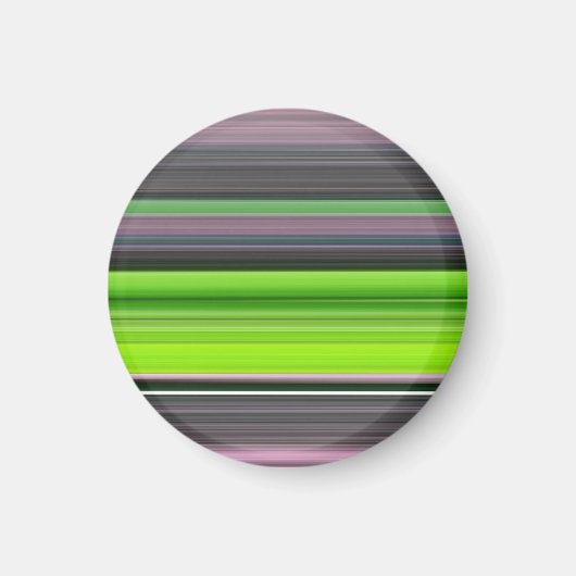 Abstracte #1: Limoen en grijs Magneet (Voorkant)