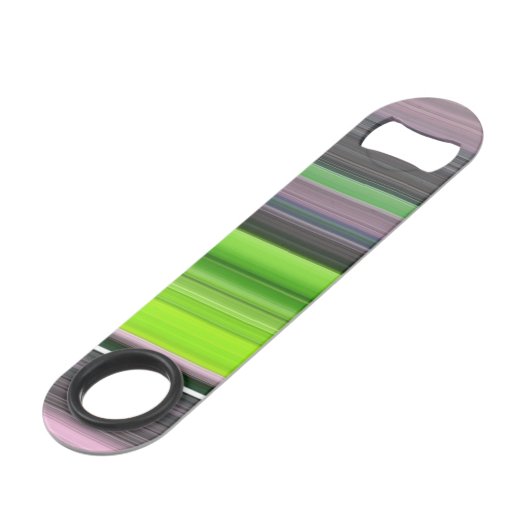 Abstracte #1: Limoen en grijs Speed Flessenopener (Voorkant Gekanteld)