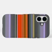 Abstracte #1: Oranje en grijs Case-Mate iPhone Case (Achterkant (horizontaal))