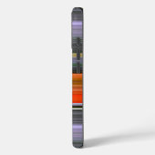 Abstracte #1: Oranje en grijs Case-Mate iPhone Case (Achterkant / Links)