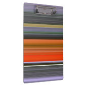Abstracte #1: Oranje en grijs Klembord (Rechts)