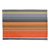 Abstracte #1: Oranje en grijs Kussensloop (Voorkant)