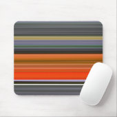 Abstracte #1: Oranje en grijs Muismat (Met muis)
