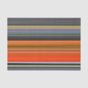 Abstracte #1: Oranje en grijs Tissuepapier