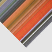 Abstracte #1: Oranje en grijs Tissuepapier (Detail)