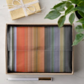 Abstracte #1: Oranje en grijs Tissuepapier (Geschenk)