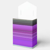 Abstracte #1: Paars en grijs Bedankdoosjes (Geopend)