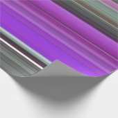Abstracte #1: Paars en grijs Cadeaupapier (Hoek)