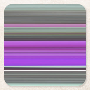 Abstracte #1: Paars en grijs Kartonnen Onderzetters