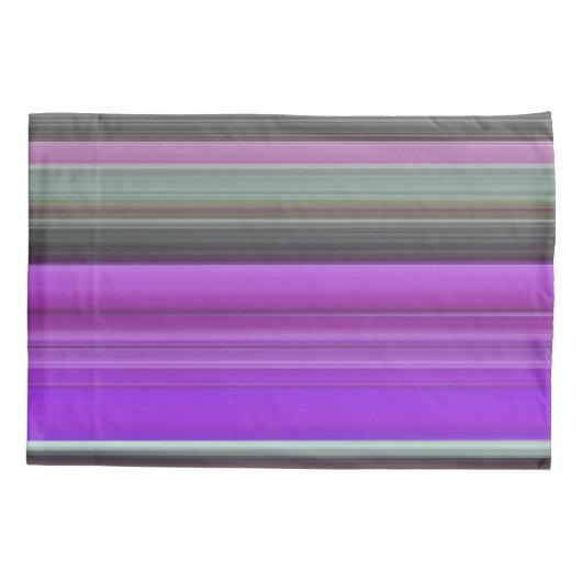 Abstracte #1: Paars en grijs Kussensloop (Achterkant)