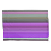 Abstracte #1: Paars en grijs Kussensloop (Voorkant)