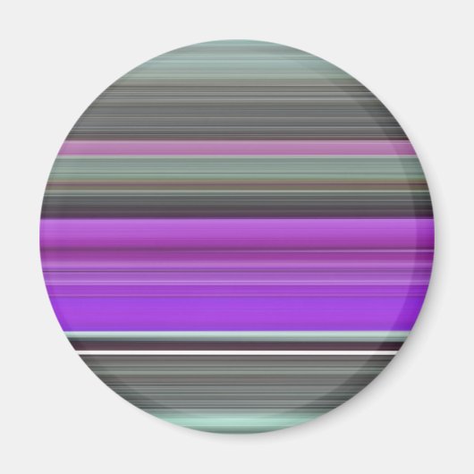 Abstracte #1: Paars en grijs Magneet (Voorkant)