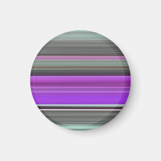Abstracte #1: Paars en grijs Magneet (Voorkant)
