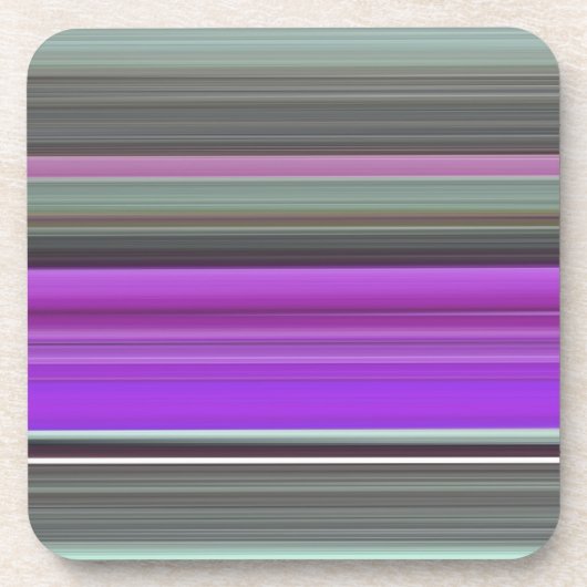 Abstracte #1: Paars en grijs Onderzetter (Voorkant)