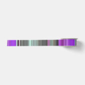 Abstracte #1: Paars en grijs Satijnen Lint (Voorkant)