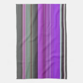 Abstracte #1: Paars en grijs Theedoek (Verticaal)