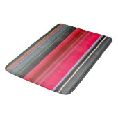 Abstracte #1: Rood en grijs Badmat (Gekanteld)