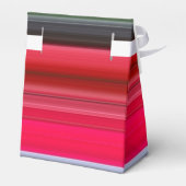 Abstracte #1: Rood en grijs Bedankdoosjes (Achterkant)