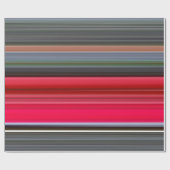 Abstracte #1: Rood en grijs Cadeaupapier (Vlak)
