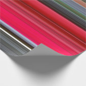 Abstracte #1: Rood en grijs Cadeaupapier (Hoek)