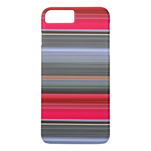Abstracte #1: Rood en grijs Case-Mate iPhone Case (Achterkant)
