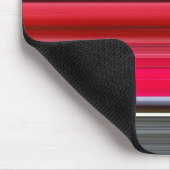 Abstracte #1: Rood en grijs Muismat (Hoek)
