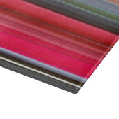 Abstracte #1: Rood en grijs Snijplank (Hoek)