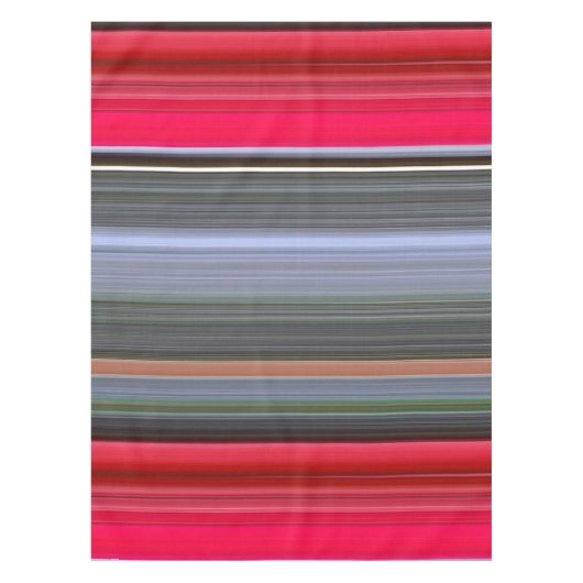 Abstracte #1: Rood en grijs Tafelkleed (Voorkant)
