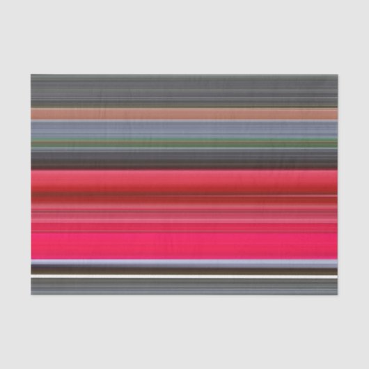Abstracte #1: Rood en grijs Tissuepapier (Voorkant)