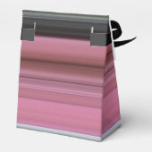 Abstracte #1: Roze en grijs Bedankdoosjes (Achterkant)
