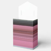 Abstracte #1: Roze en grijs Bedankdoosjes (Geopend)
