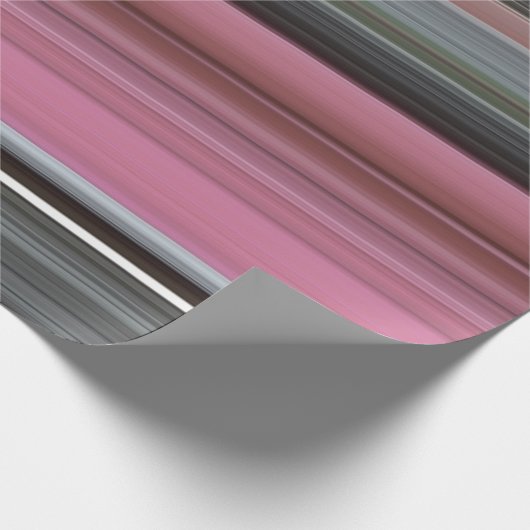 Abstracte #1: Roze en grijs Cadeaupapier (Hoek)