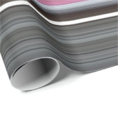Abstracte #1: Roze en grijs Cadeaupapier (Rol Hoek)