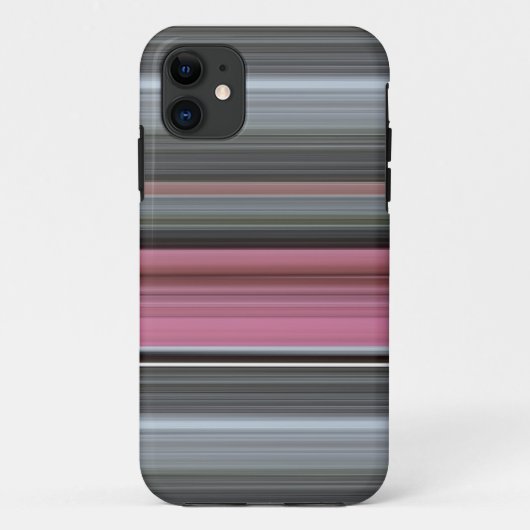 Abstracte #1: Roze en grijs Case-Mate iPhone Case (Achterkant)