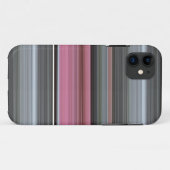 Abstracte #1: Roze en grijs Case-Mate iPhone Case (Achterkant (horizontaal))