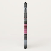 Abstracte #1: Roze en grijs Case-Mate iPhone Case (Achterkant/links)