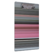Abstracte #1: Roze en grijs Klembord (Rechts)