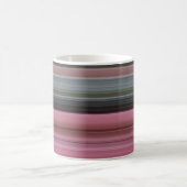 Abstracte #1: Roze en grijs Koffiemok (Center)