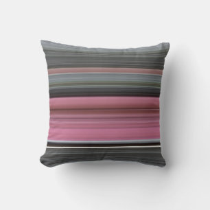 Abstracte #1: Roze en grijs Kussen