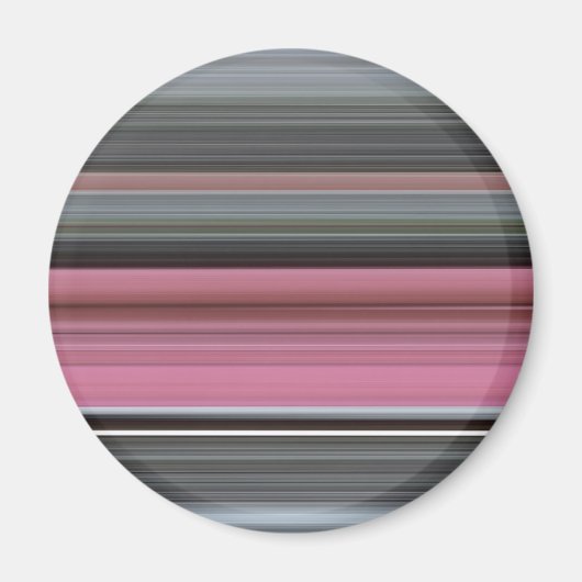 Abstracte #1: Roze en grijs Magneet (Voorkant)
