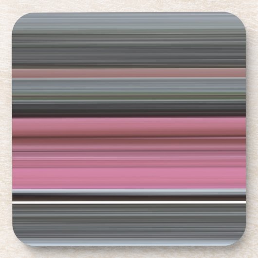 Abstracte #1: Roze en grijs Onderzetter (Voorkant)