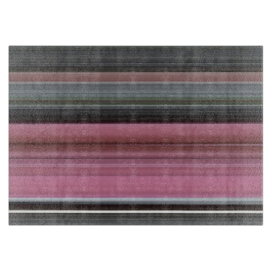 Abstracte #1: Roze en grijs Snijplank (Voorkant)