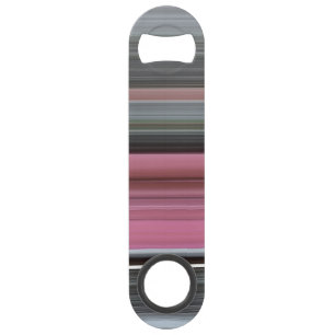 Abstracte #1: Roze en grijs Speed Flessenopener